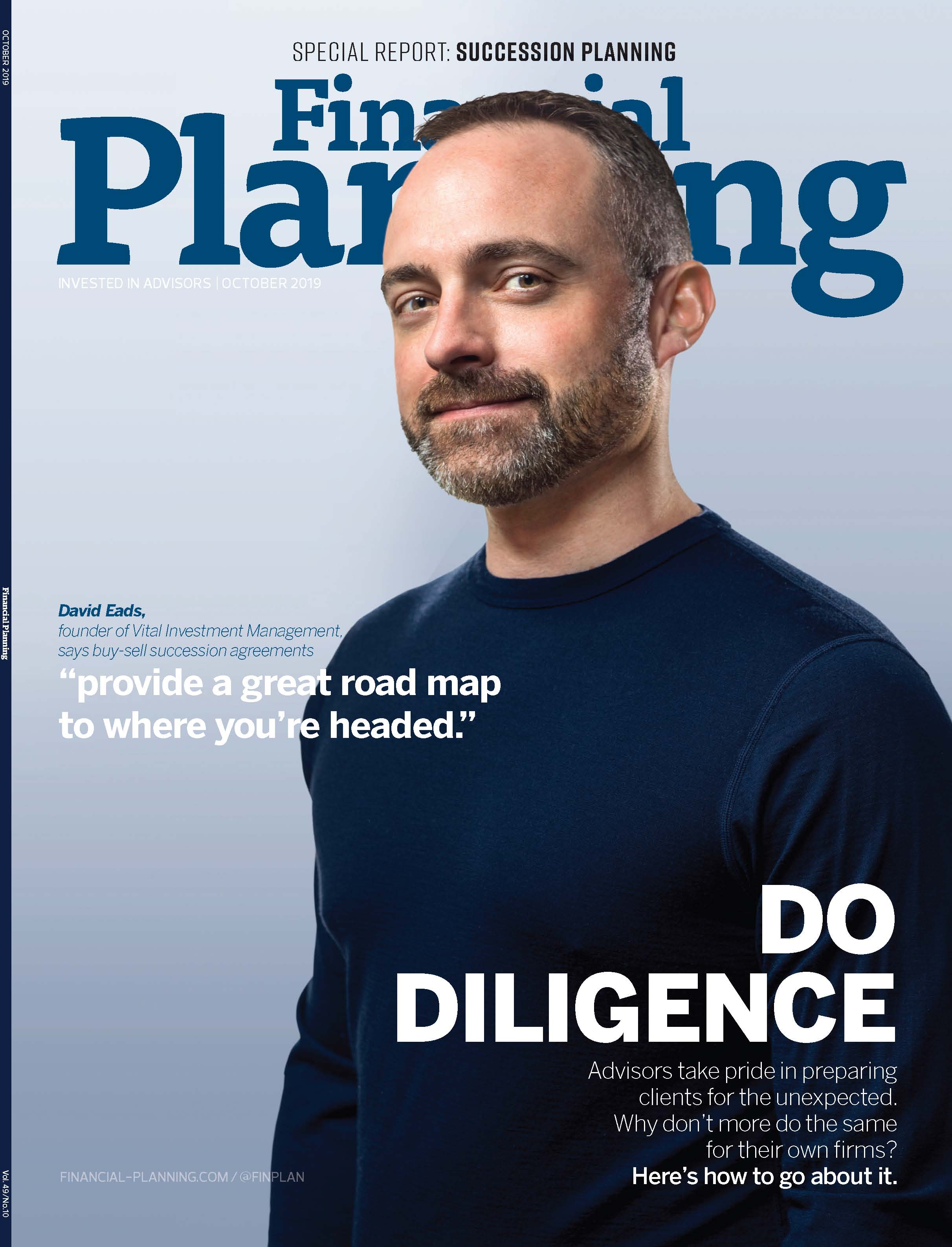 Financial Planning magazine October 2019 Cover